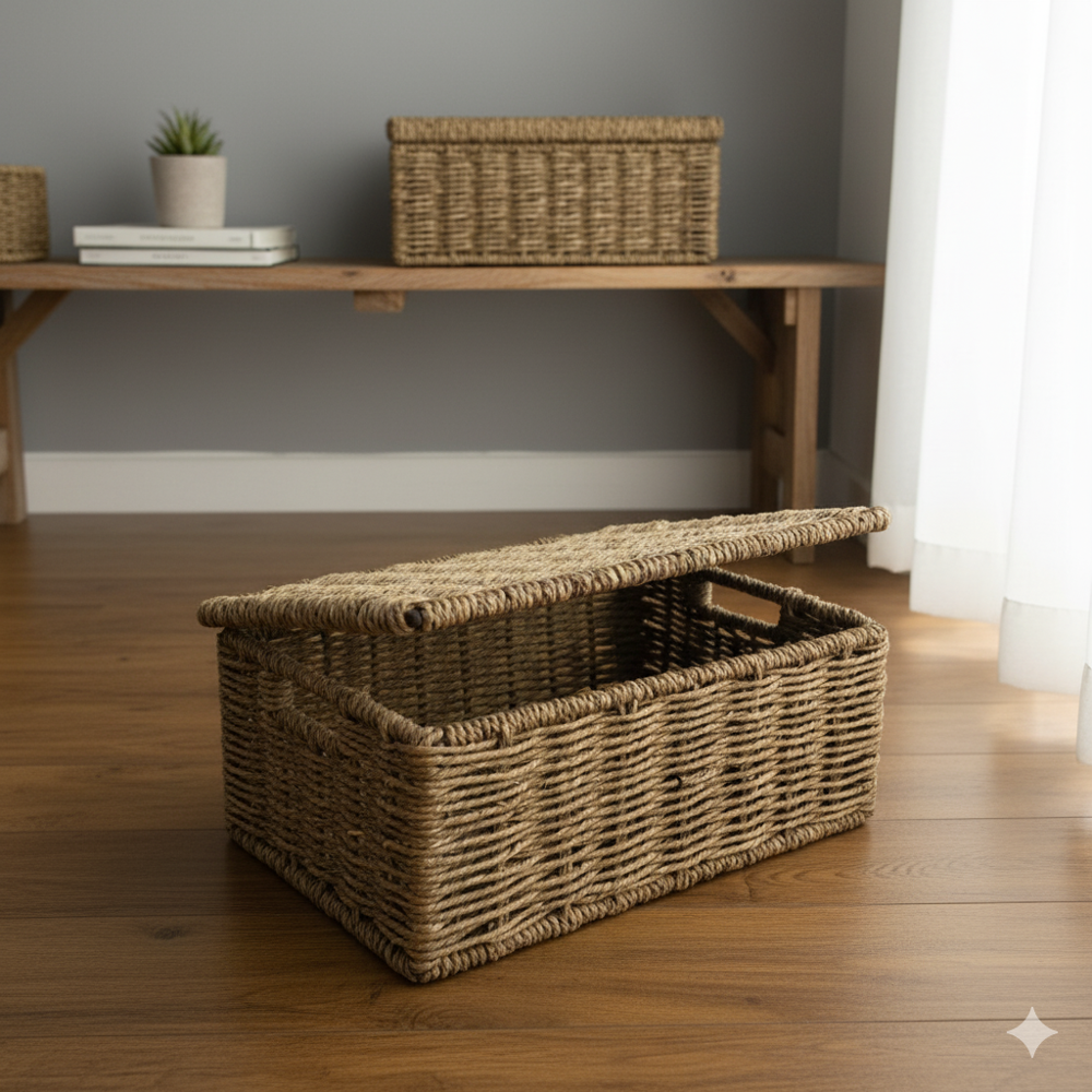 Eco Friendly  Storage Basket Hamper