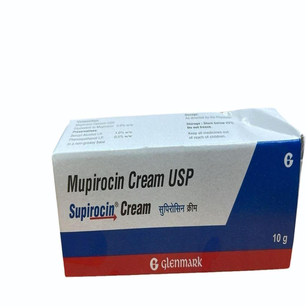 Supirocin Mupirocin Cream 10gm - Drug Type: General Medicines