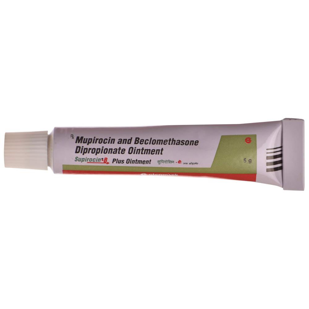Supirocin-b Plus Ointment Mupirocin + Beclometasone 5gm - Drug Type: General Medicines
