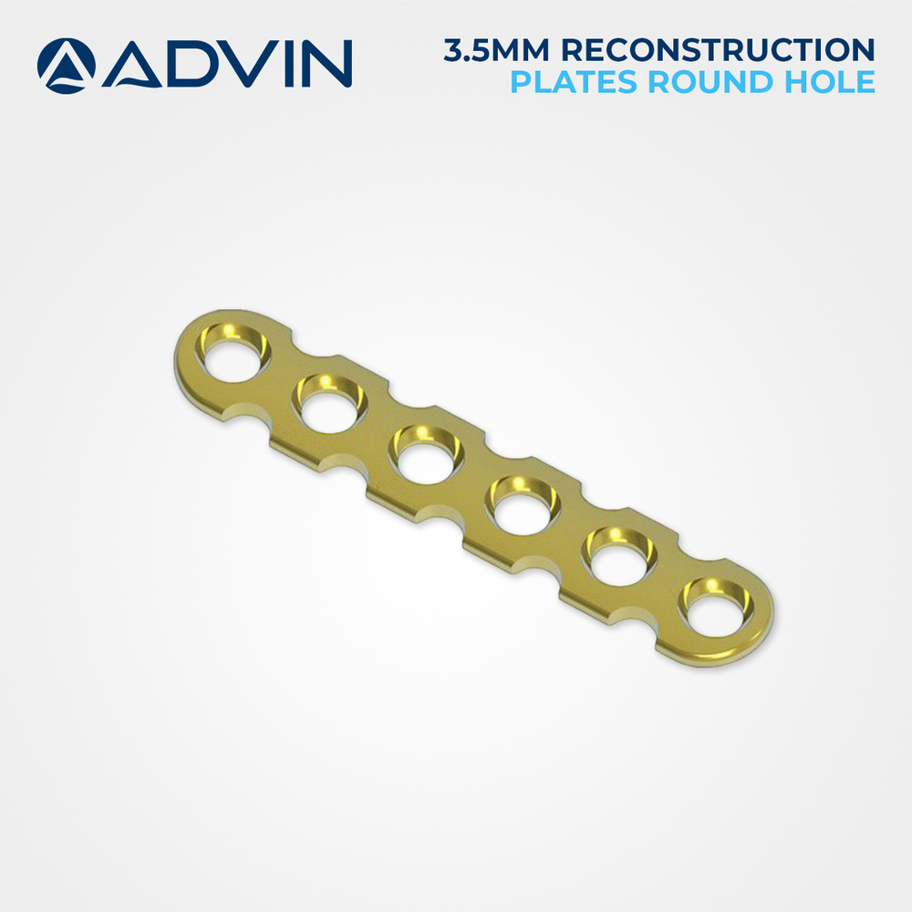 3.5mm Reconstruction Plates (Round Hole)