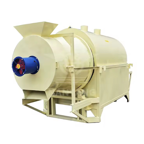 Rotary Drum Dryer Biomass Sunflower Seed Roasting Machine Agricultural Machinery Equipment Palm Kernel Drying Machine - Material: Stainless Steel