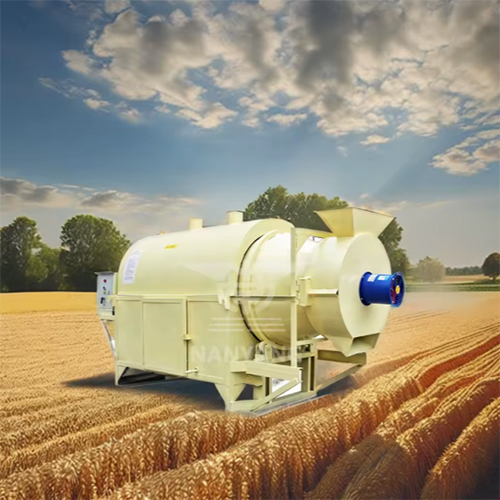 Rotary Drum Drying Machine Diesel Spent Grain Rotary Dryer Sugar Cane Bagasse Tea Leaf Barley Malting Drum Dryer - Material: Stainless Steel