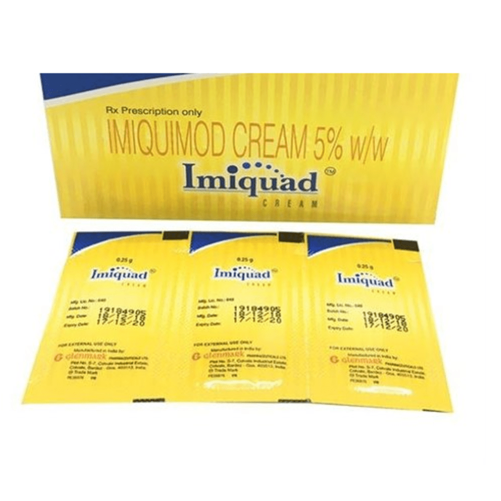 Imiquad Cream Imiquimod (12.5mg) (0.25gm Each)