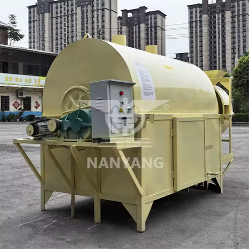 Small Organic Fertilizer Rotary Drum Dryer Poultry Waste Chicken Manure Drier Livestock Cow Dung Rotary Drum Dryer