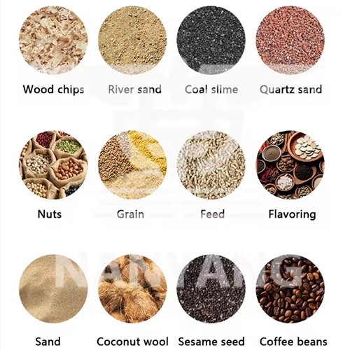 Small Organic Fertilizer Rotary Drum Dryer Poultry Waste Chicken Manure Drier Livestock Cow Dung Rotary Drum Dryer