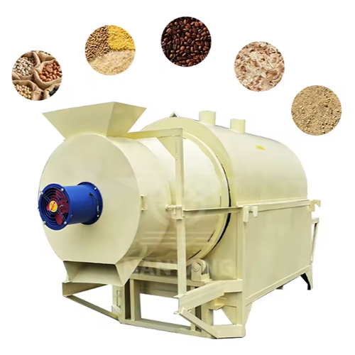 Multifunctional Industrial Rotary Dryer Bentonite Kaolin Clay Silica Sand Clinker Rotary Drum Dryer - Material: Stainless Steel