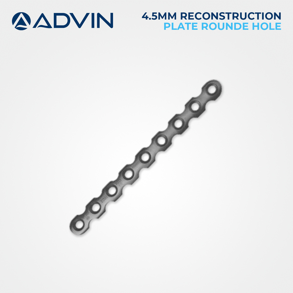 4.5mm Reconstruction Plates (Round Hole)