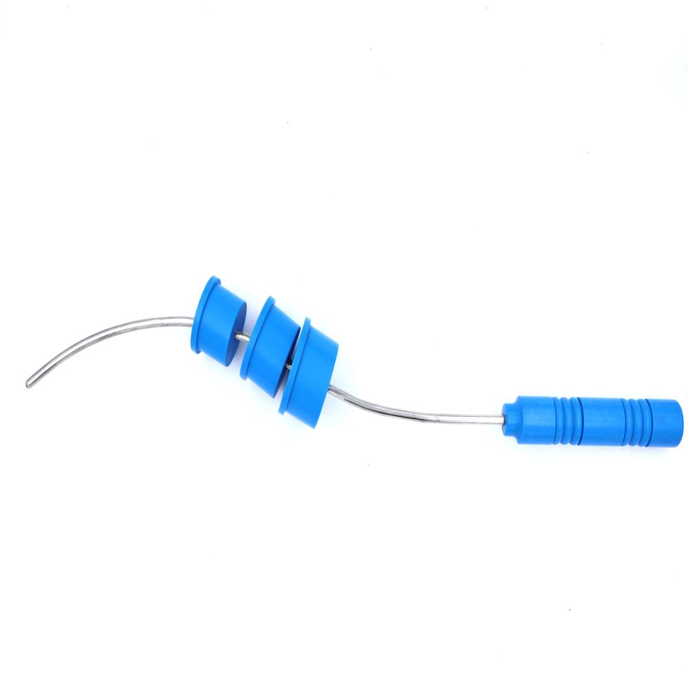 Marwa Type Uterine Manipulator - Stainless Steel, 18 Inches, Silver | Ergonomic Handle, Atraumatic Flexible Tip, Single-handed Operation