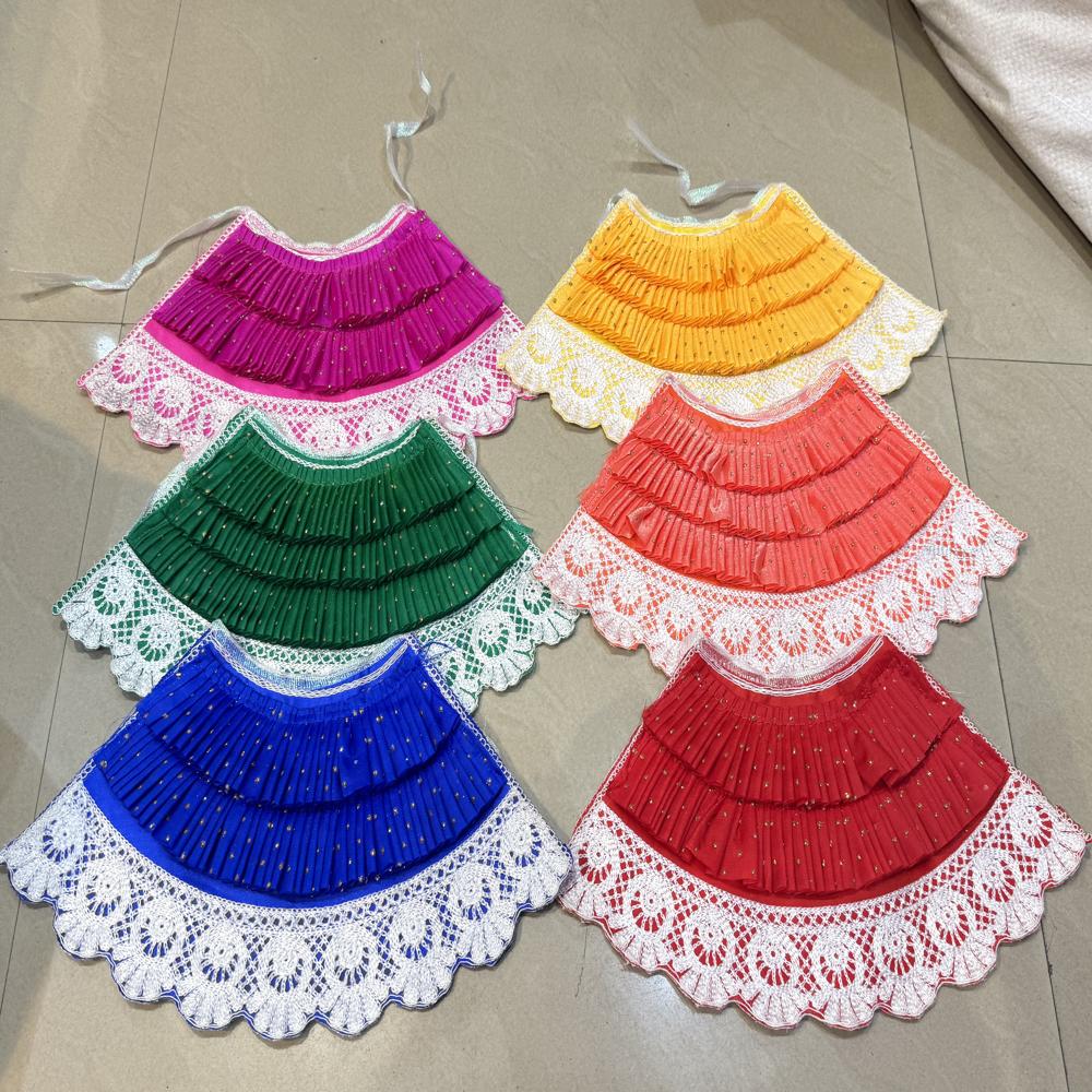 Beautiful Lehenga Patka For Mata Rani 