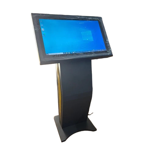 Interactive White Touch Screen Kiosk