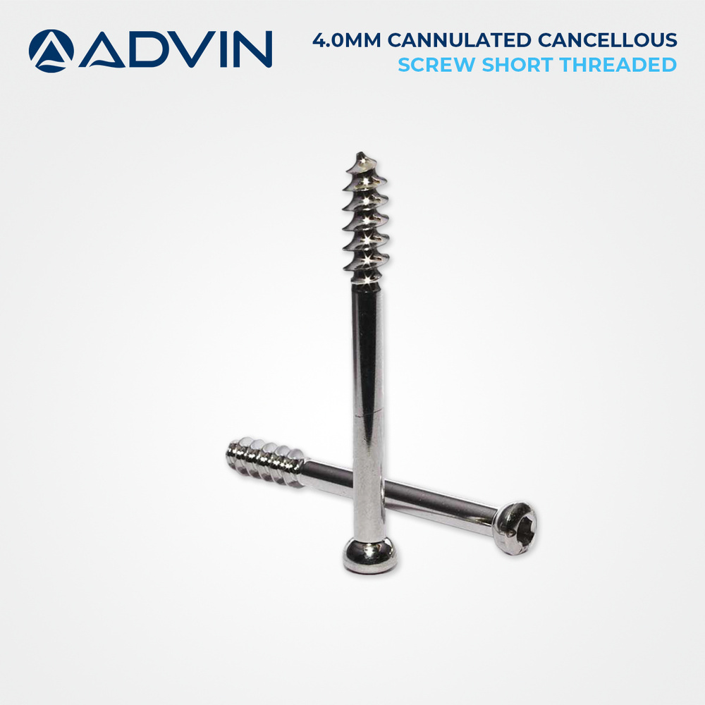 4.0mm Cannulated Cancellous Screw (Short Threaded)