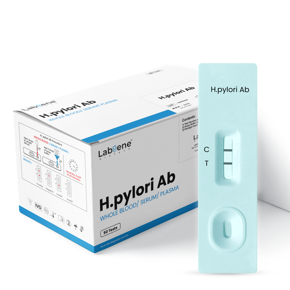 H. Pylori Antibody Rapid Test Kit (Igg/Igm/Iga)  50 Tests Per Box - Feature: Good Quality