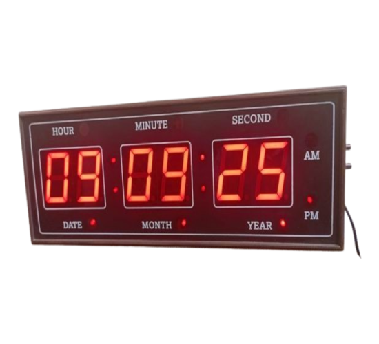 IDC-02/HH:MM:SS/D/FND Digital Clock