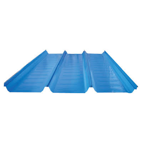 Standing Seam Roofing - Color: Blue