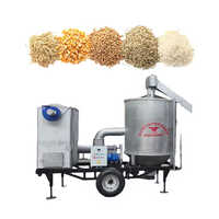 Multifunction 10 Tons Small Corn Bean Wheat Grain Dryer Mobile Garin Dryer Small Grain Dryers