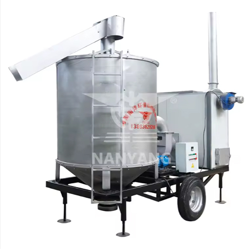 Advanced Design 5 Ton Per Mobile Grain Dryer Small Capacity Wet Corn Mobile Drying Machine - Engine Type: Air Cooled