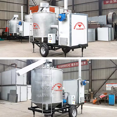 Mobile Small Scale Grain Dryer Quinoa Maize Rice Paddy Grain Dryer ...