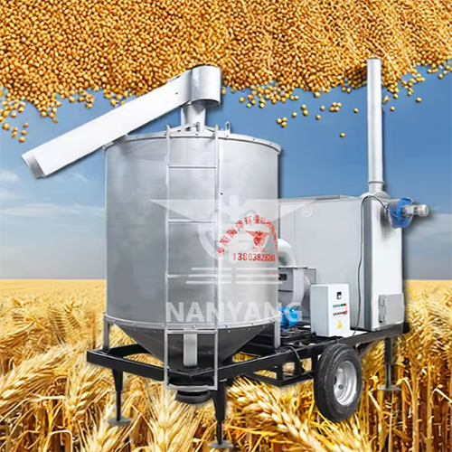 Small Scale Grain Dryer Agricultural Automatic Wheat Corn Grain Dryer Mini Paddy Rice Grain Dryer - Engine Type: Air Cooled
