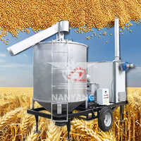 Small Scale Grain Dryer Agricultural Automatic Wheat Corn Grain Dryer Mini Paddy Rice Grain Dryer