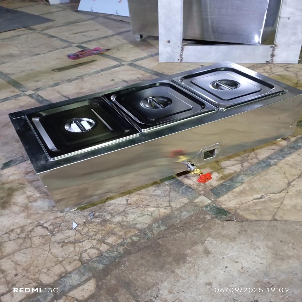 Gas Hot Bain Marie - Height: 12 Inch (In)