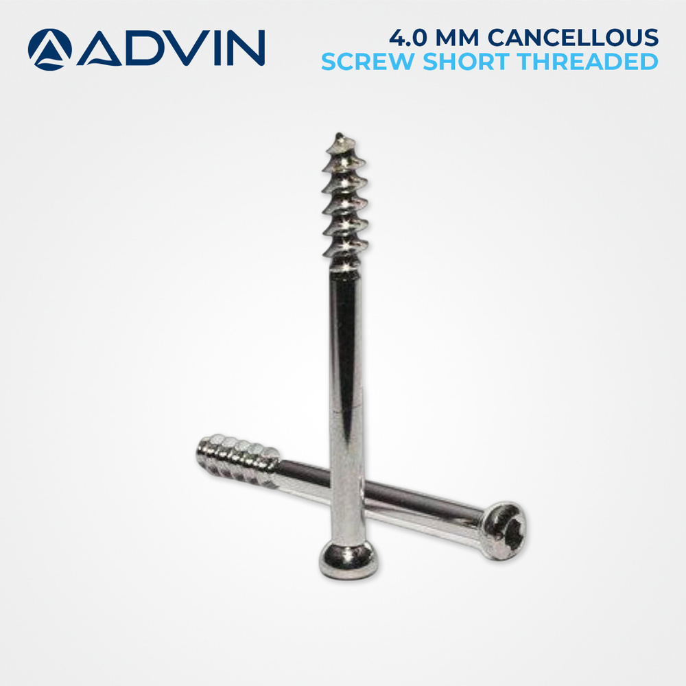 4.0mm Cancellous Screw (Short Threaded)
