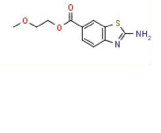 2-Amino-benzothiazole -6-carboxylic acid 2-methoxy-ethyl ester