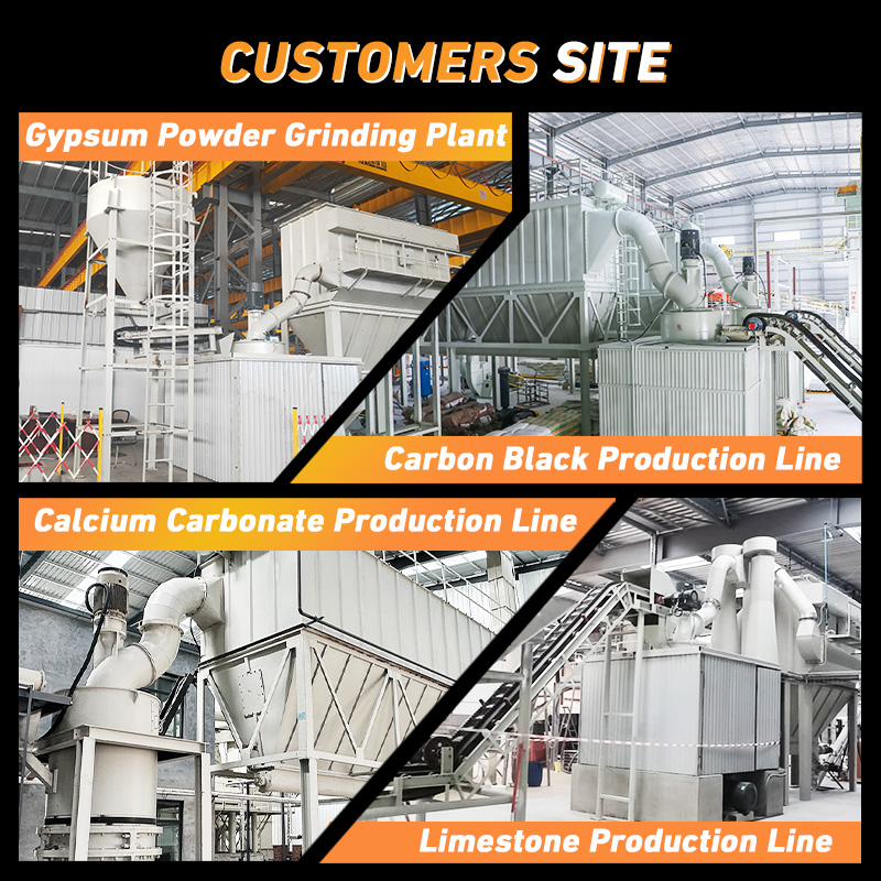 HGM Ultrafine Grinding Mill for Calcium Carbonate Powder Production