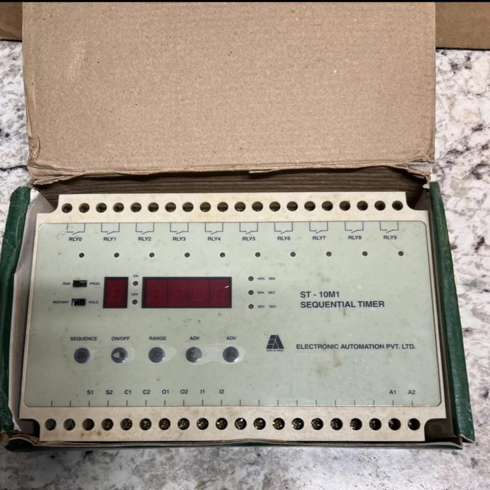 Eapl St-10 M2 Sequential Timer - Application: Industrial Automation