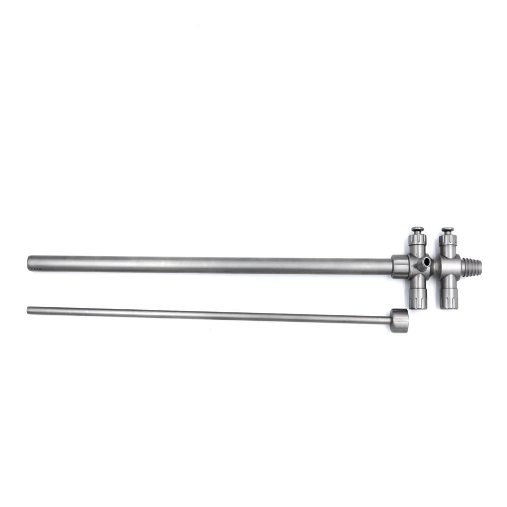 Trumpet Suction 10 to 5mm - Stainless Steel, 330mm Length, Silver Color | Tapered Shaft, Polished Surface, Autoclavable Design