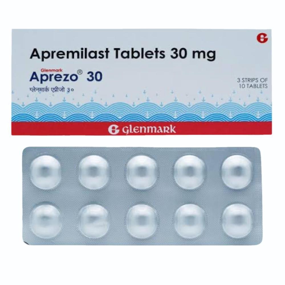Aprezo-30 Apremilast 30mg Tablet - Drug Type: General Medicines