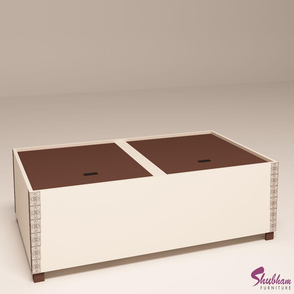 Shubham Storage Drawer Bed - Color: Black