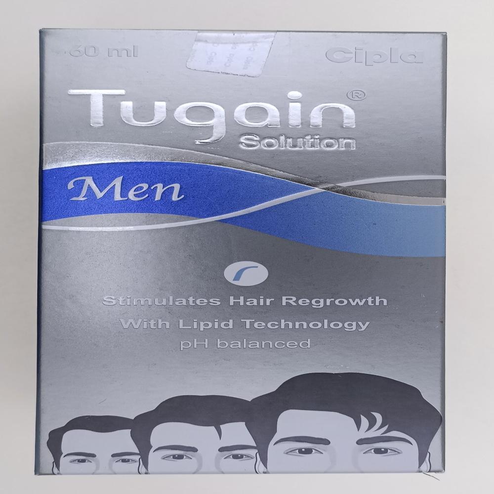 Tugain Men 5% Minoxidil + Finasteride Solution 60Ml - Drug Type: General Medicines