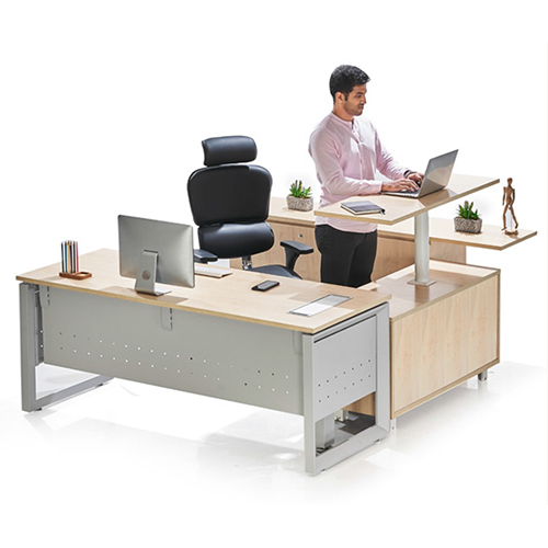 Czar1014 Director Desk - Assembly: No Assembly Required
