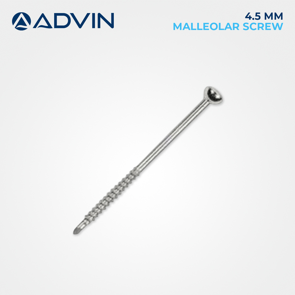 4.5mm Malleolar screw (1.075mm pinch)