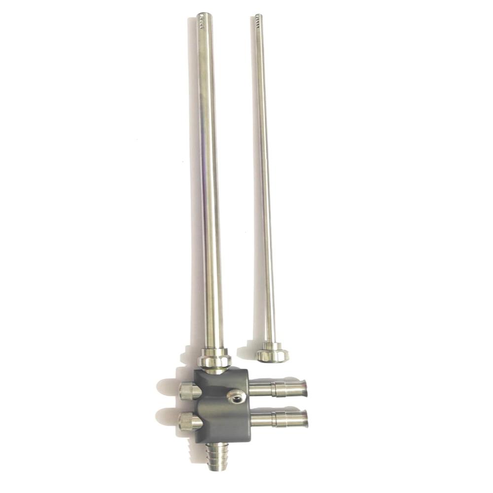 Trumpet Suction Full Lightweight Special - Stainless Steel, 10mm to 5mm Slim Shaft | Ergonomic Handle, Autoclavable, Clog-Resistant Design