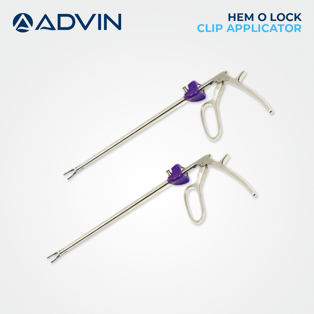 Laparoscopic Metal Clip Applicator - Stainless Steel, Ergonomic Control | Secure Application Of Metal Clips, High-quality Durability