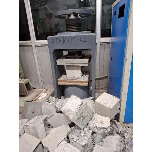 Automatic Cube Testing Machine - Application: Civil Engineering