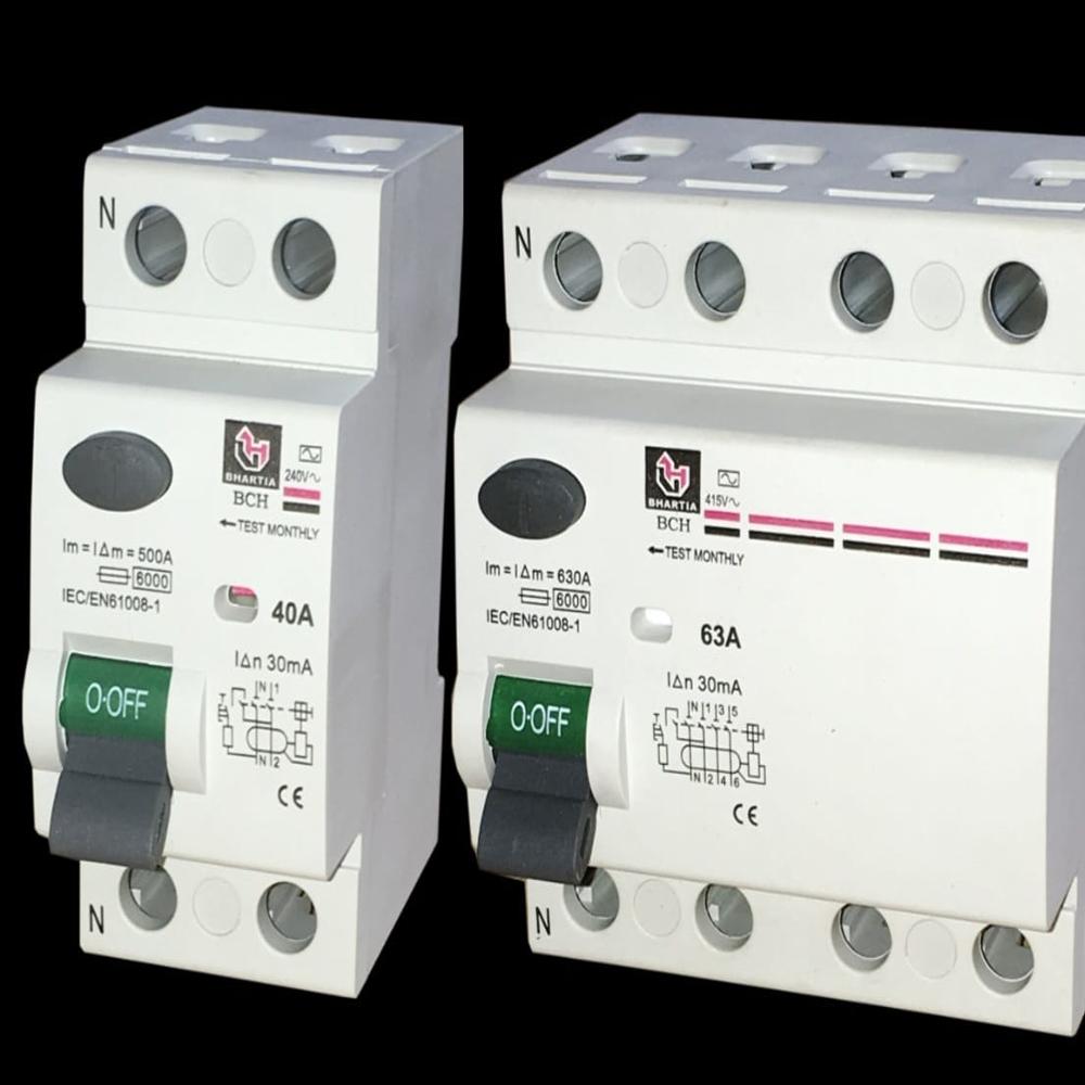 RCCB RESIDUAL CURRENT CIRCUIT BREAKER