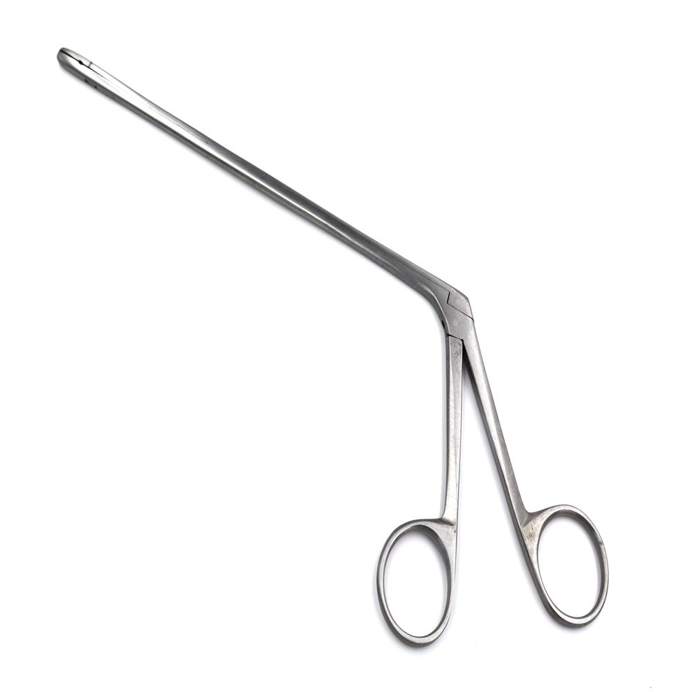 Biopsy Punch Forcep - Stainless Steel, 9.75 Inches Length, Silver Color | Non-locking, Manual Operation, Polished Finish, Portable Design