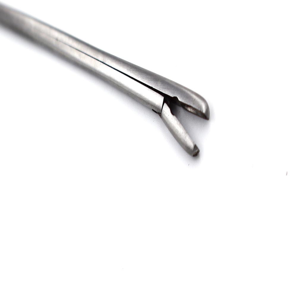 Biopsy Punch Forcep - Stainless Steel, 9.75 Inches Length, Silver Color | Non-locking, Manual Operation, Polished Finish, Portable Design