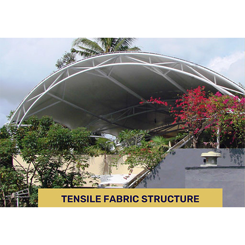 Tensile Fabric Structure - Color: White