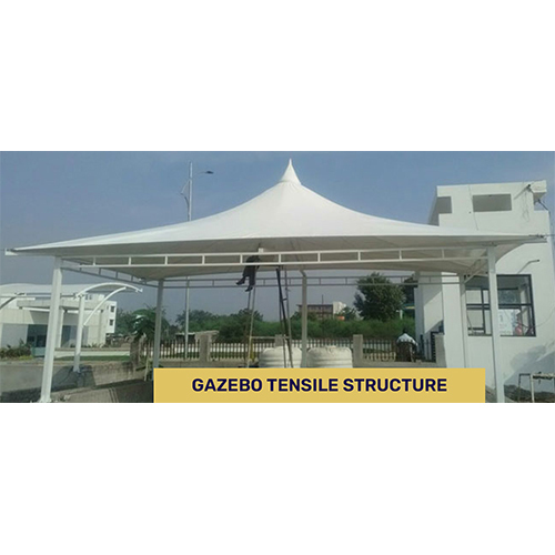 Gazebo Tensile Structure - Color: White
