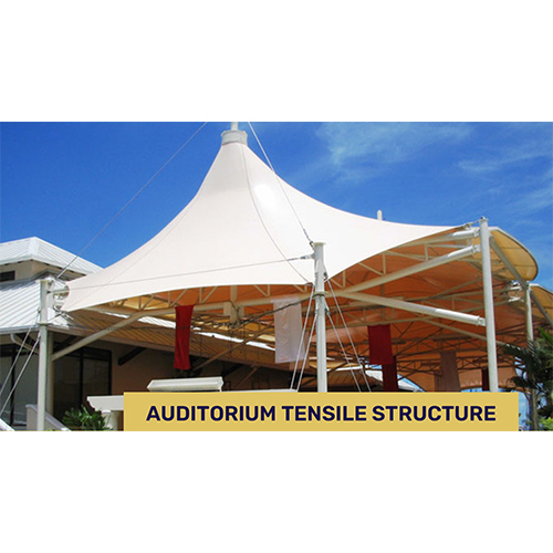 Auditorium Tensile Structure - Color: White