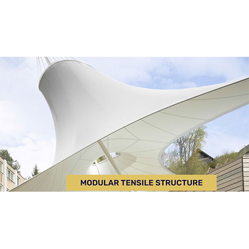 Modular Tensile Structure - Color: White