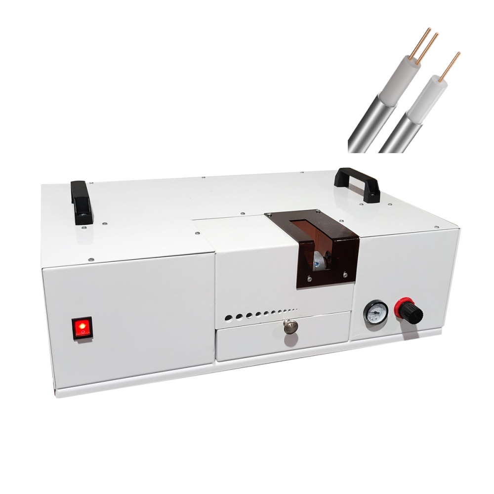 Electric Heating Tube Packed Hard Mineral Powder Loosen Shaking Removing Machine for MI Cable