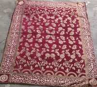 Chenille Fabric - Color: Red