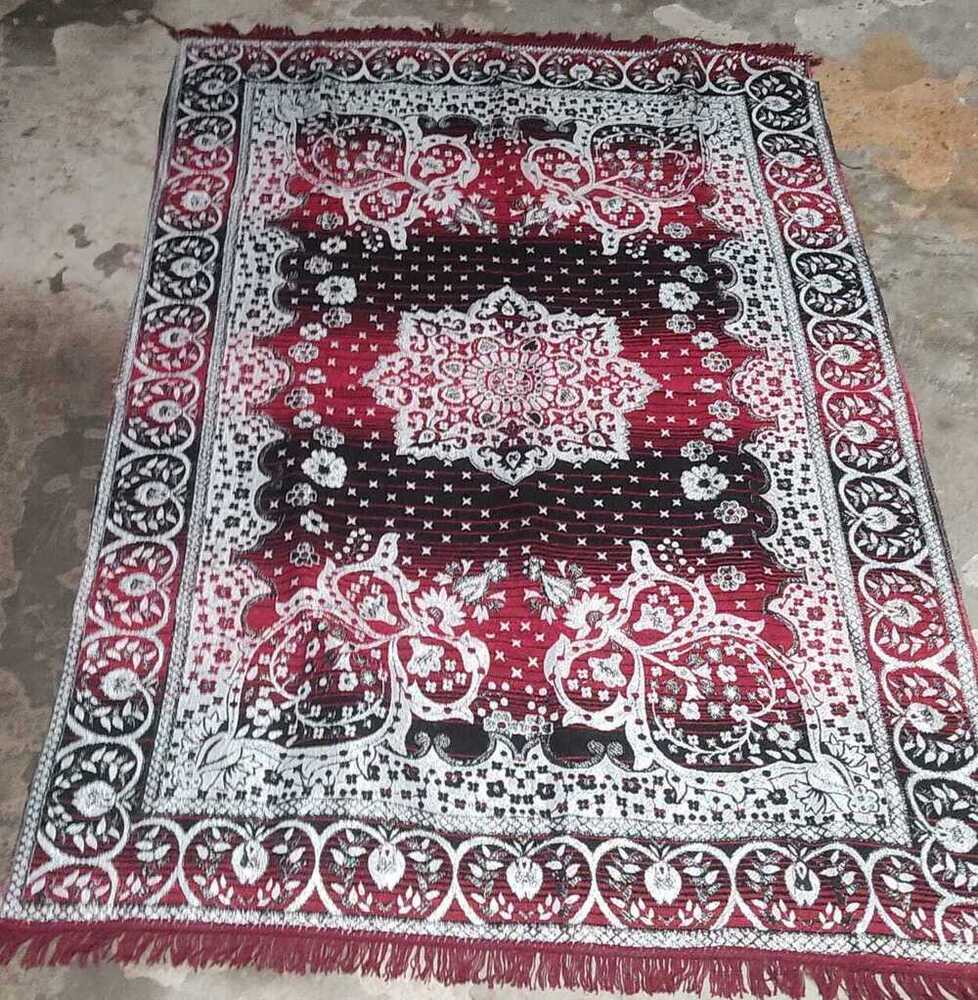 Chenille Fabric - Color: Red