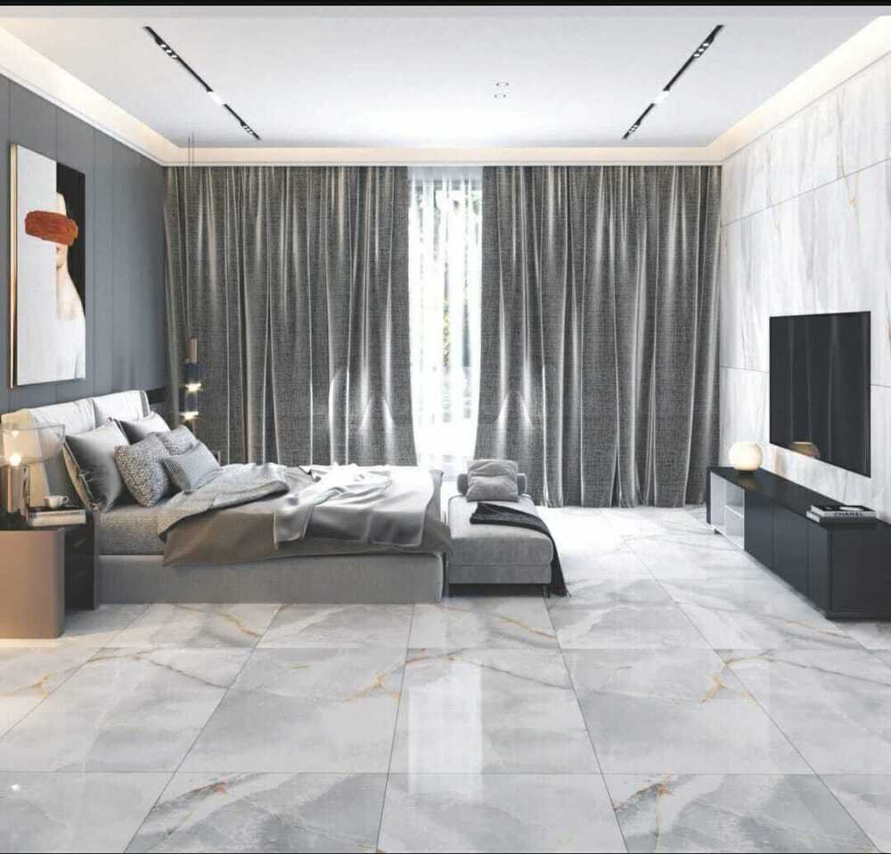 TRAVEX NATURAL - GVT/PGVT Vitrified Tiles 2x4 Feet | Durable, Water-Resistant, Easy to Clean, Perfect for Indoor and Outdoor Use