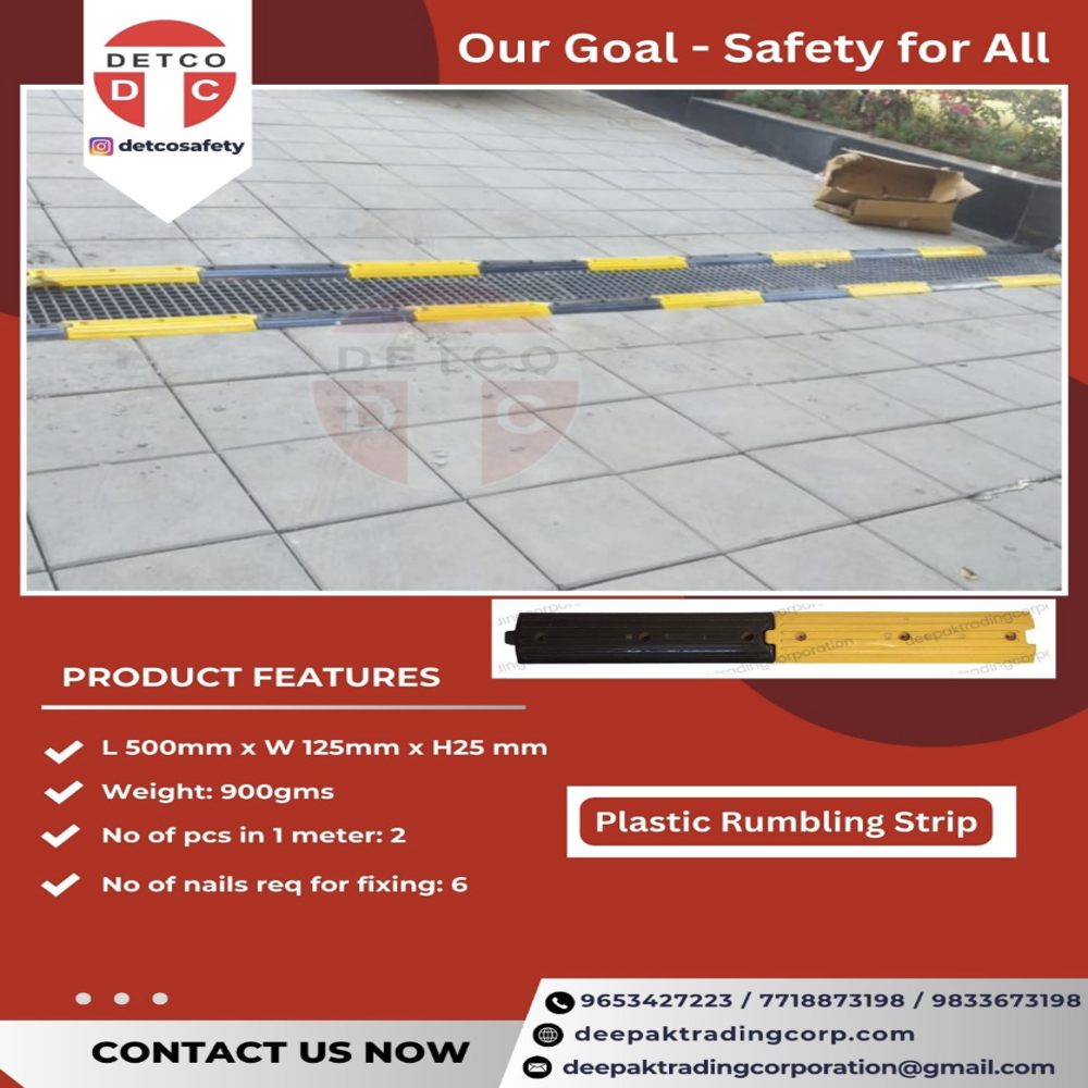 Plastic Rumbling Strip
