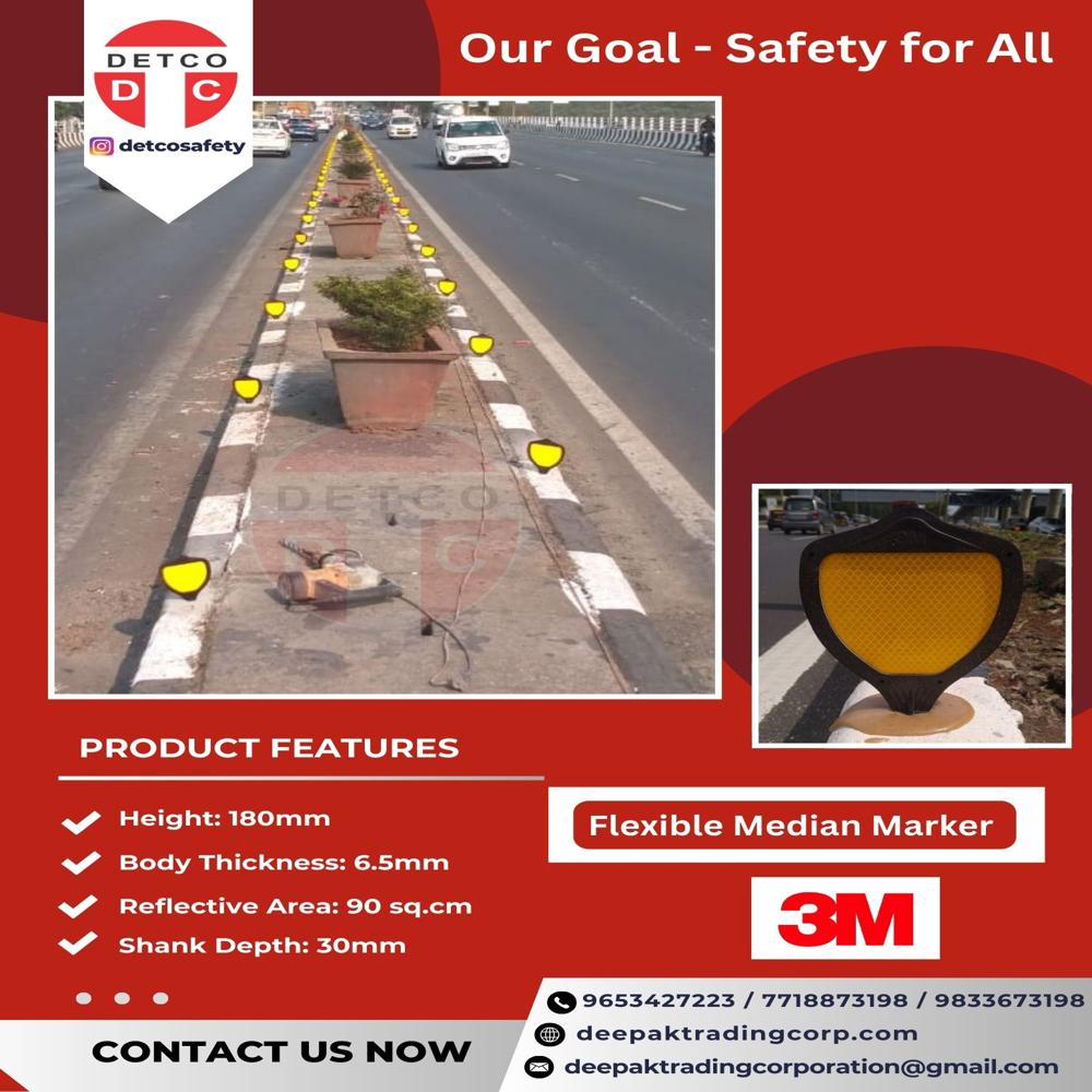 3M Flexible Median Marker